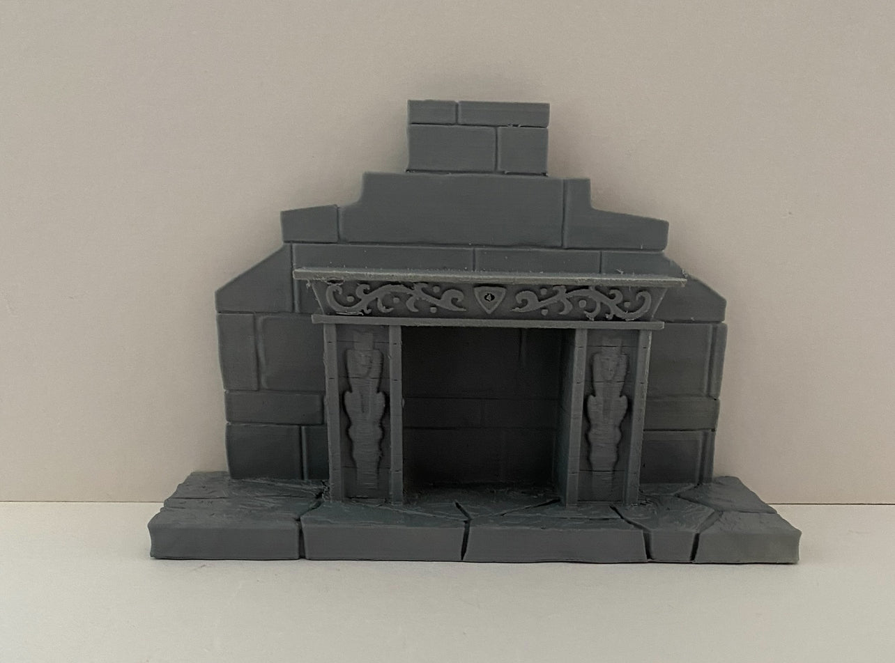 1/12th Scale Decorative Fire Place