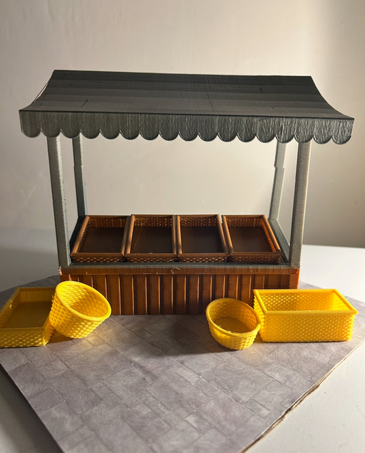 1/12th Scale Market Stall